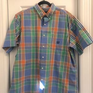 Chaps Easy Care men’s XL button down shirt short sleeve
